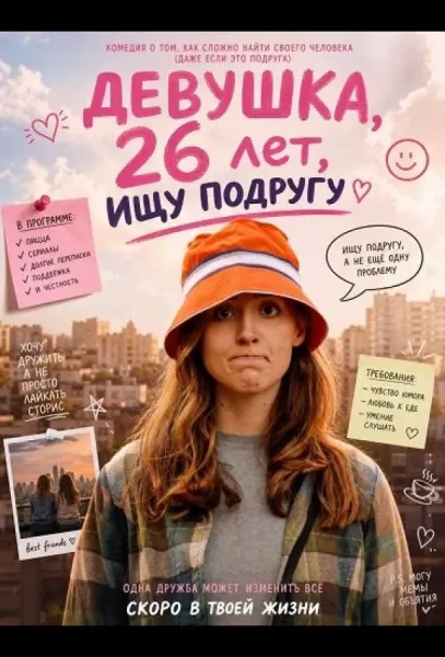 Девушка, 26 лет, ищу подругу (2026) смотреть онлайн