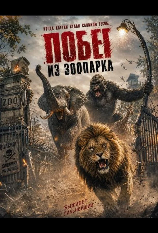 Побег из зоопарка (2026) смотреть онлайн